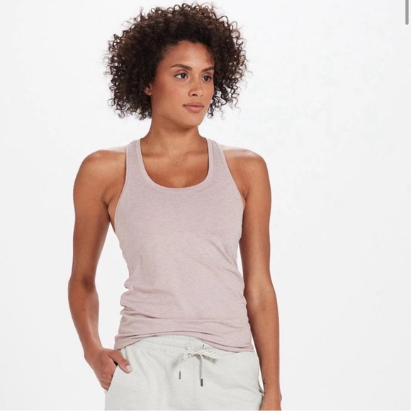 Vuori Tops - Vuori Lux Performance Tank - Dusk Heather